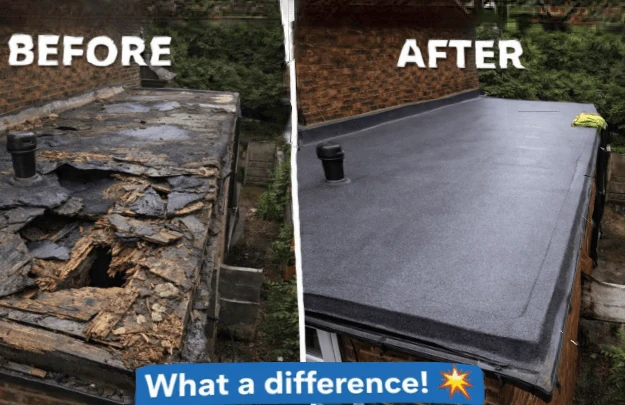 GRP Fibreglass Roof